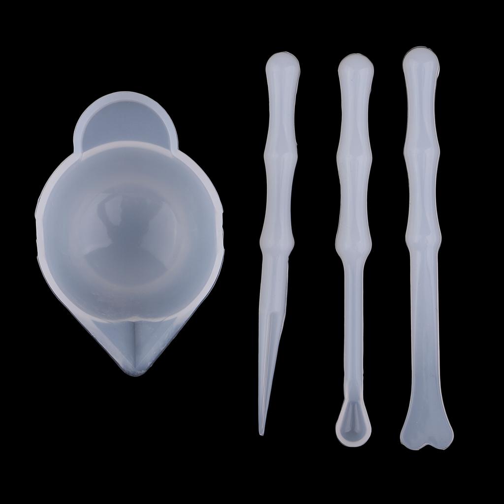Mixing Cup Silicone - Suministros para moldes de resina, juego