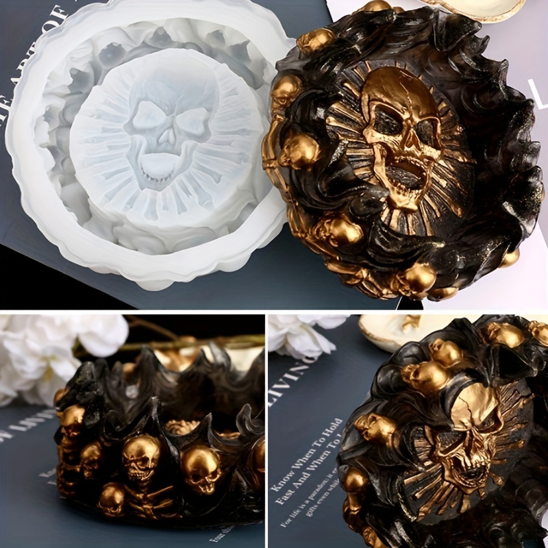 Resin Craft Material - Molde para cenicero, molde de silicona