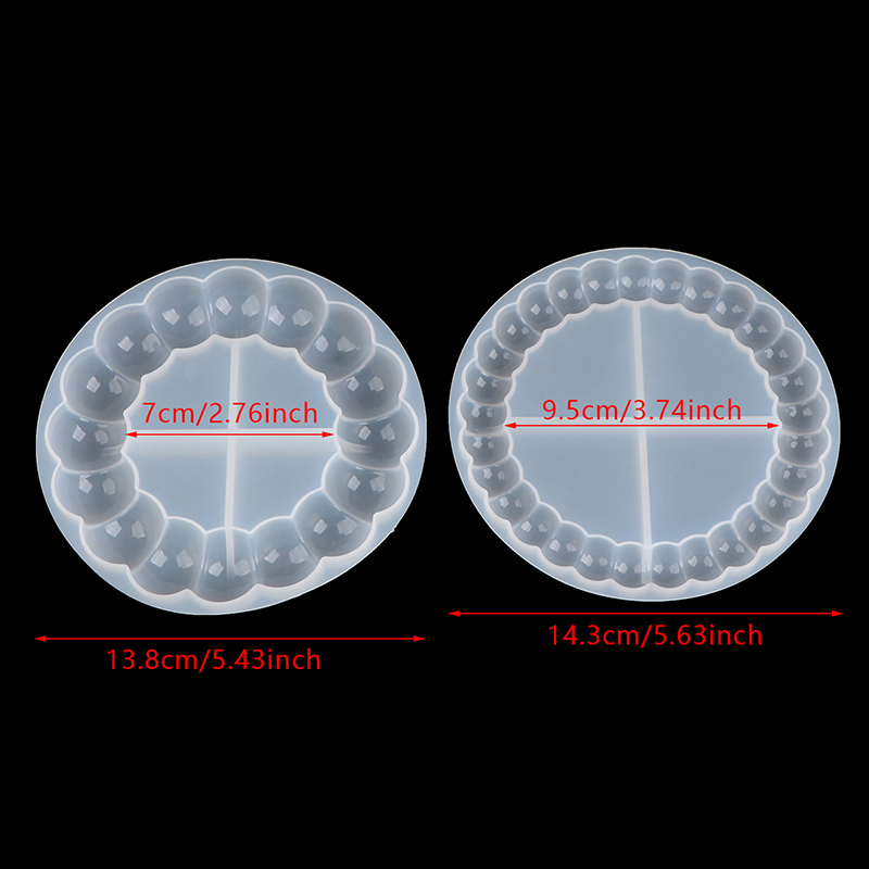 Coaster Mold Round - Molde para posavasos de cemento DIY,