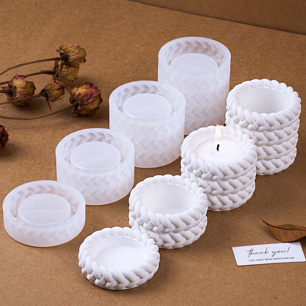 Molde de silicona para tarro d - Coaster Mold Round reseña y precio