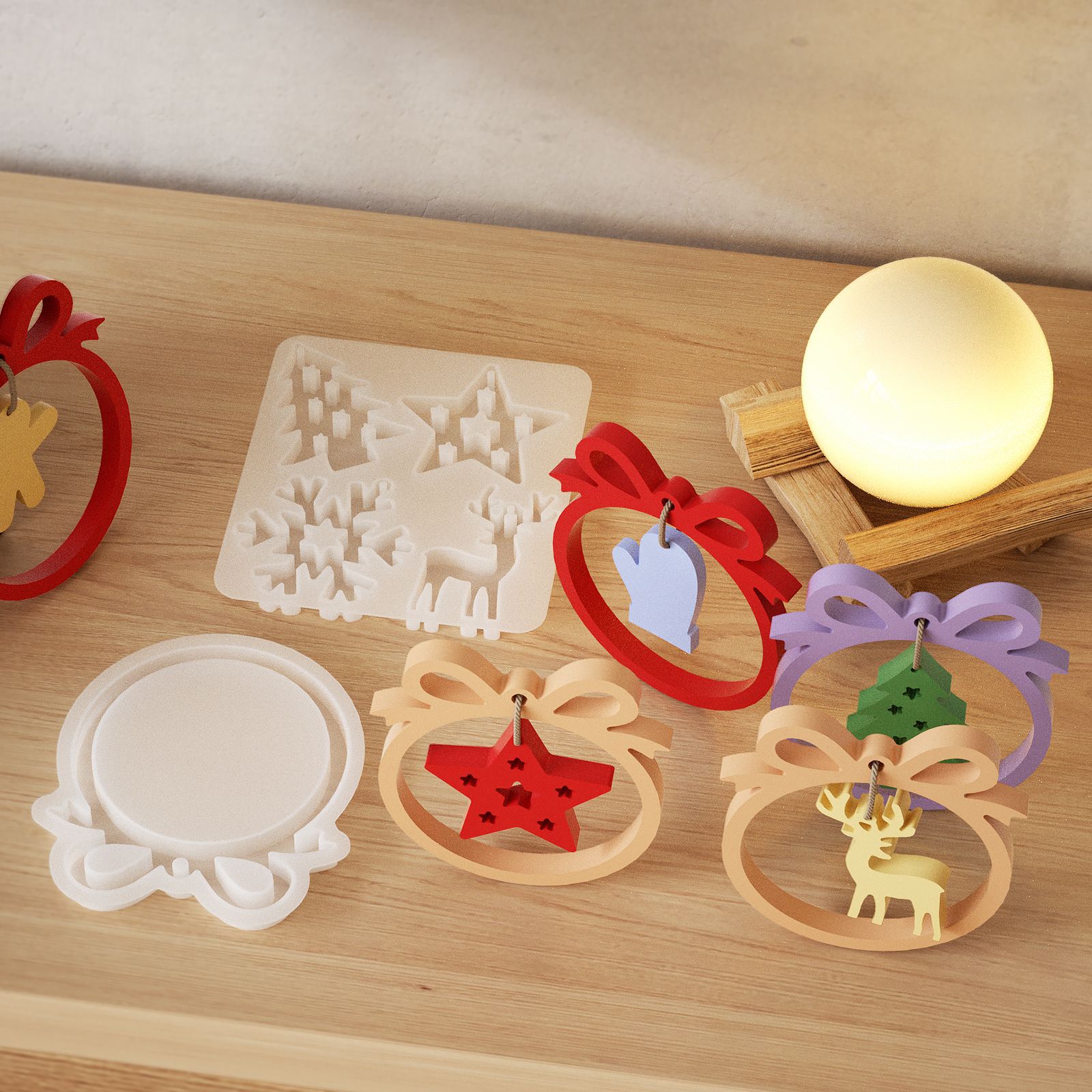 Molde de silicona de resina na - Resin Craft Ideas reseña y precio