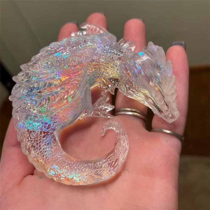 3 estilos espejo sueño dragón  - Resin Craft Material reseña y precio