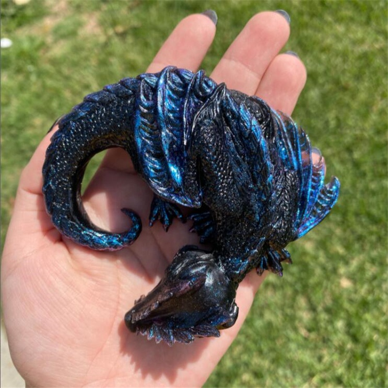 3 estilos espejo sueño dragón  - Resin Craft Material reseña y precio