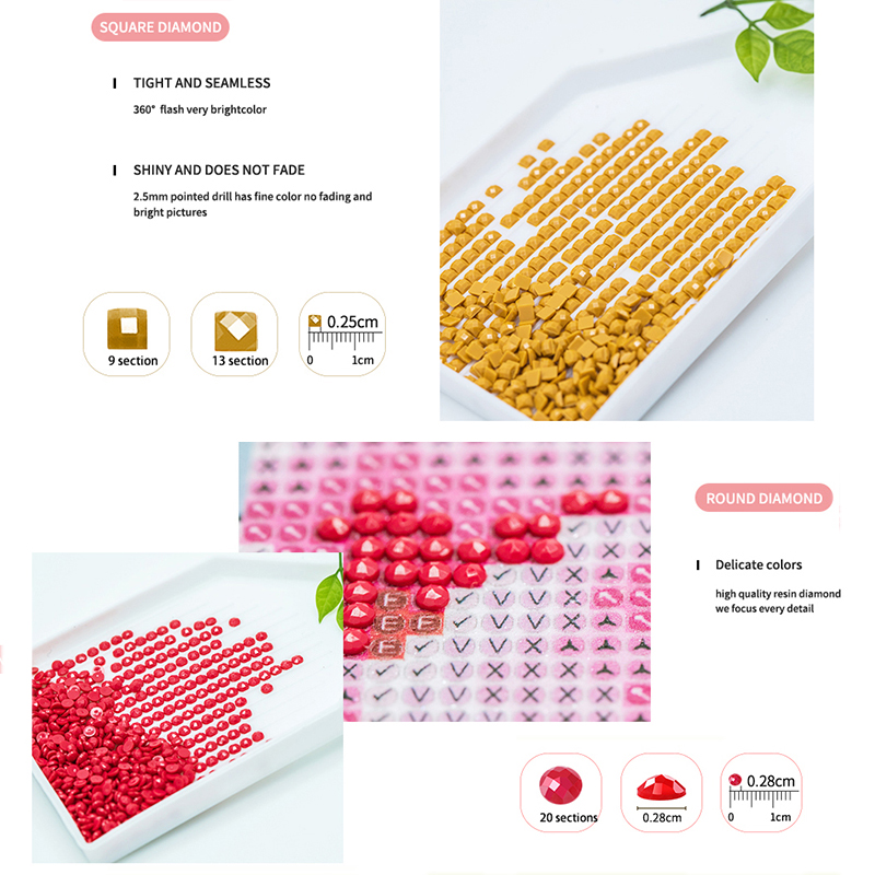 Pintura de Diamantes sin Marco - Resin Craft Kit reseña y precio