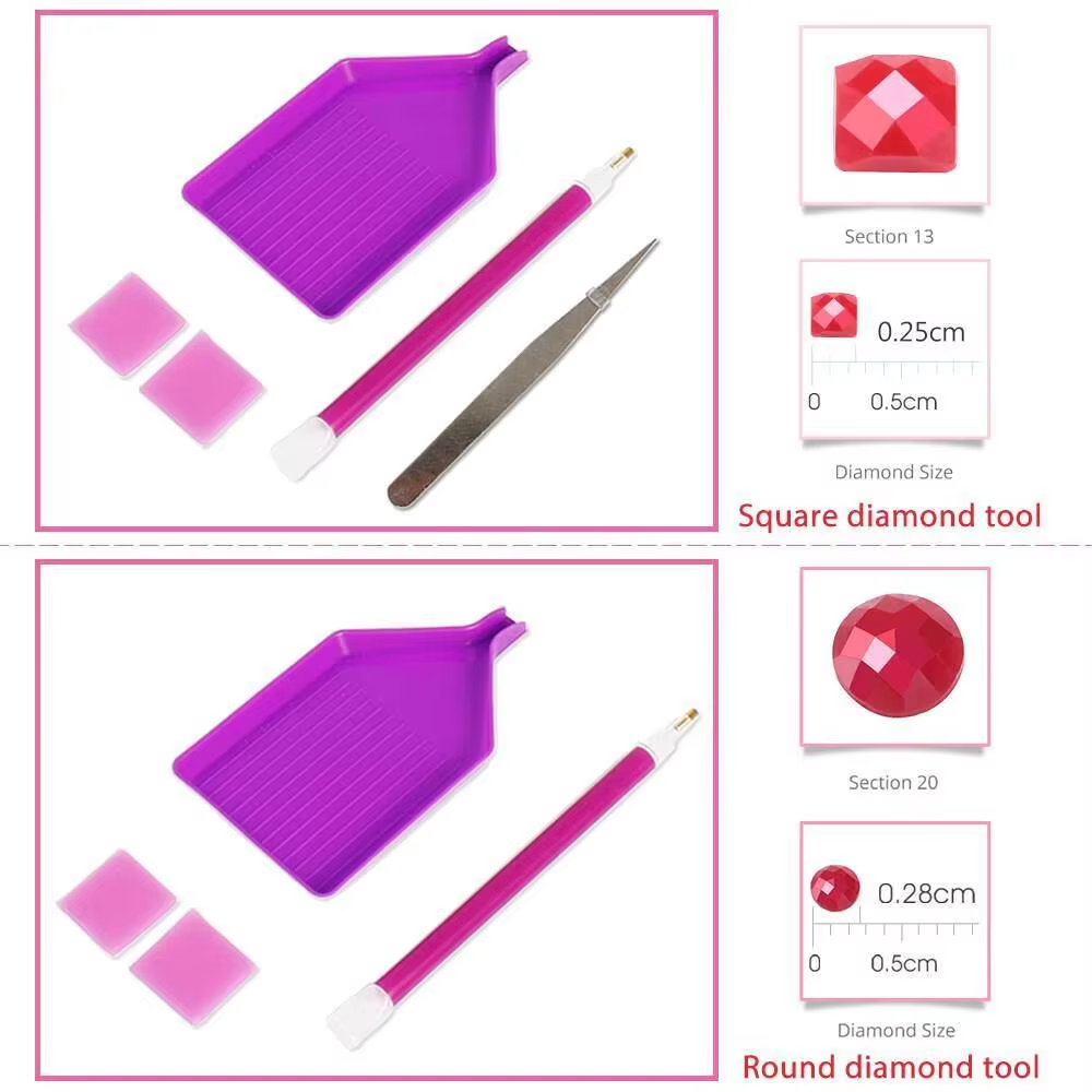 Kit de pintura de diamantes 5D - Resin Craft Kit reseña y precio