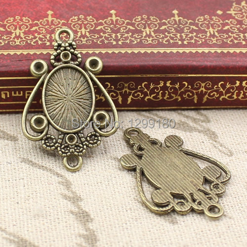 50 unids/lote de ajustes de bi - Bezels Set Pendant reseña y precio