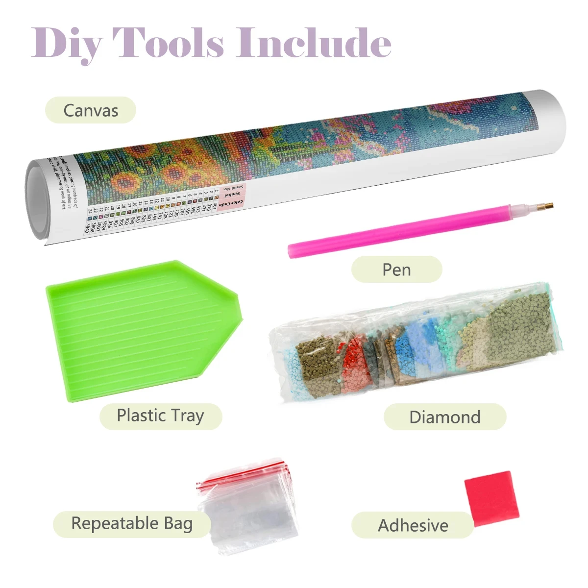 Pintura de diamantes para hace - Resin Craft Workshop reseña y precio