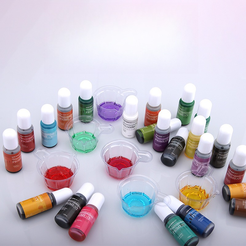 Pigmento de resina, piedras pr - Resin Pigment Set reseña y precio
