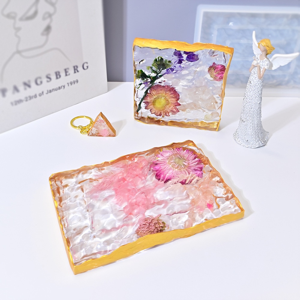 Molde DIY de resina de cristal - Coaster Mold Round reseña y precio