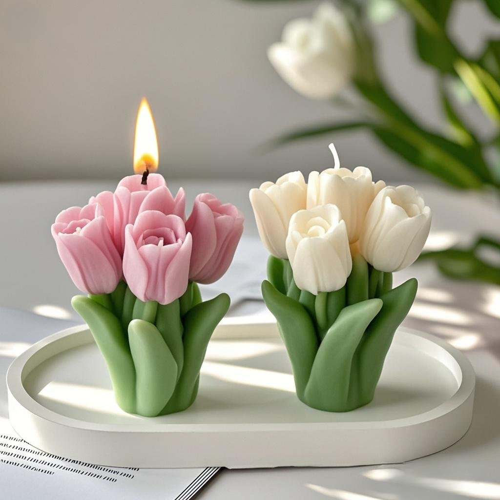 Ramo de tulipán 3D, moldes par - Resin Craft Ideas reseña y precio