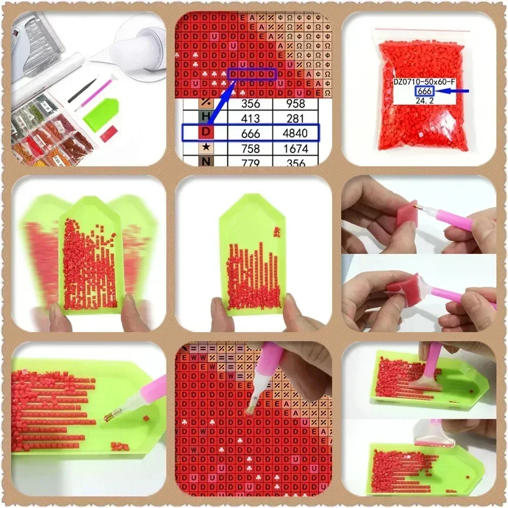 Kit de pintura de diamantes 5D - Resin Craft Kit reseña y precio