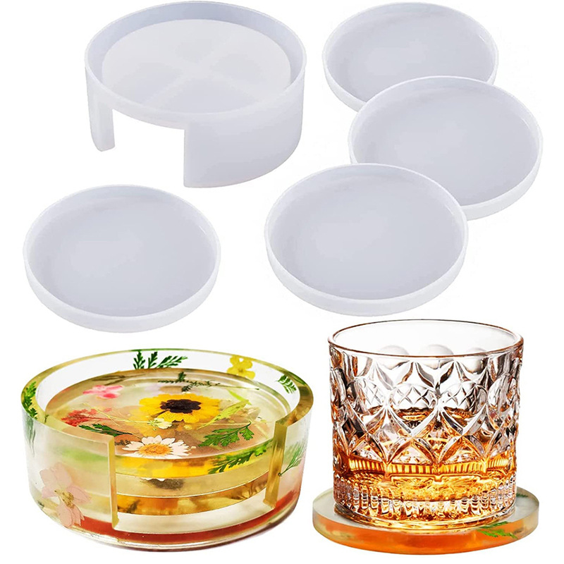 Molde de silicona para posavas - Coaster Mold Round reseña y precio