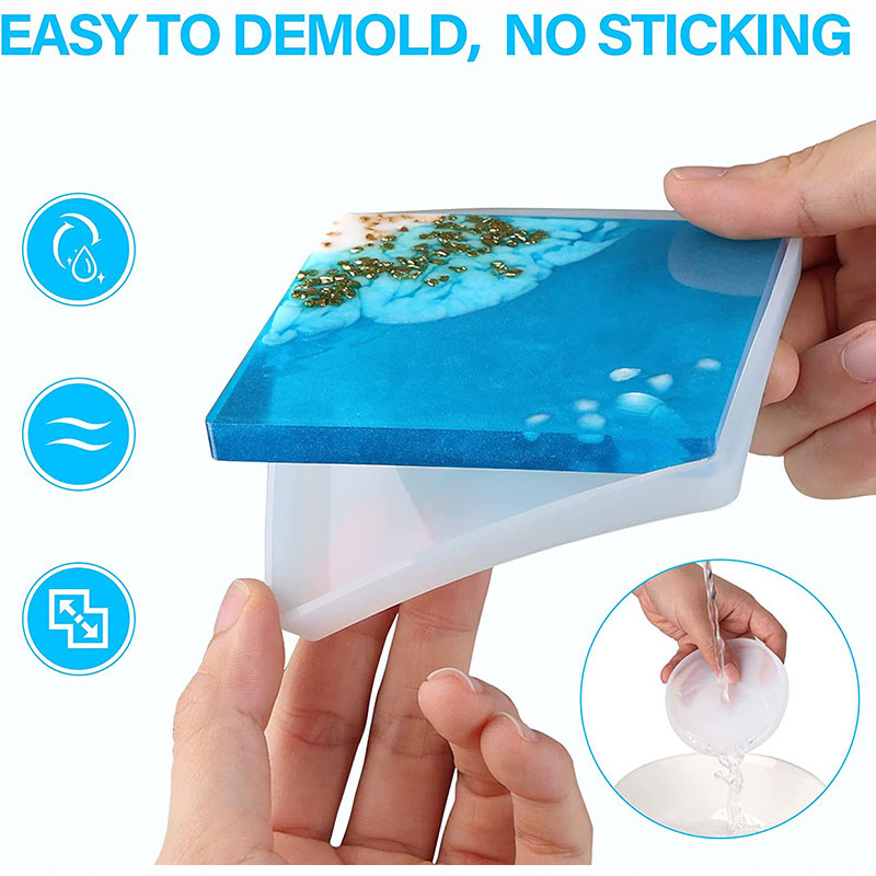 Molde de silicona para posavas - Coaster Mold Round reseña y precio