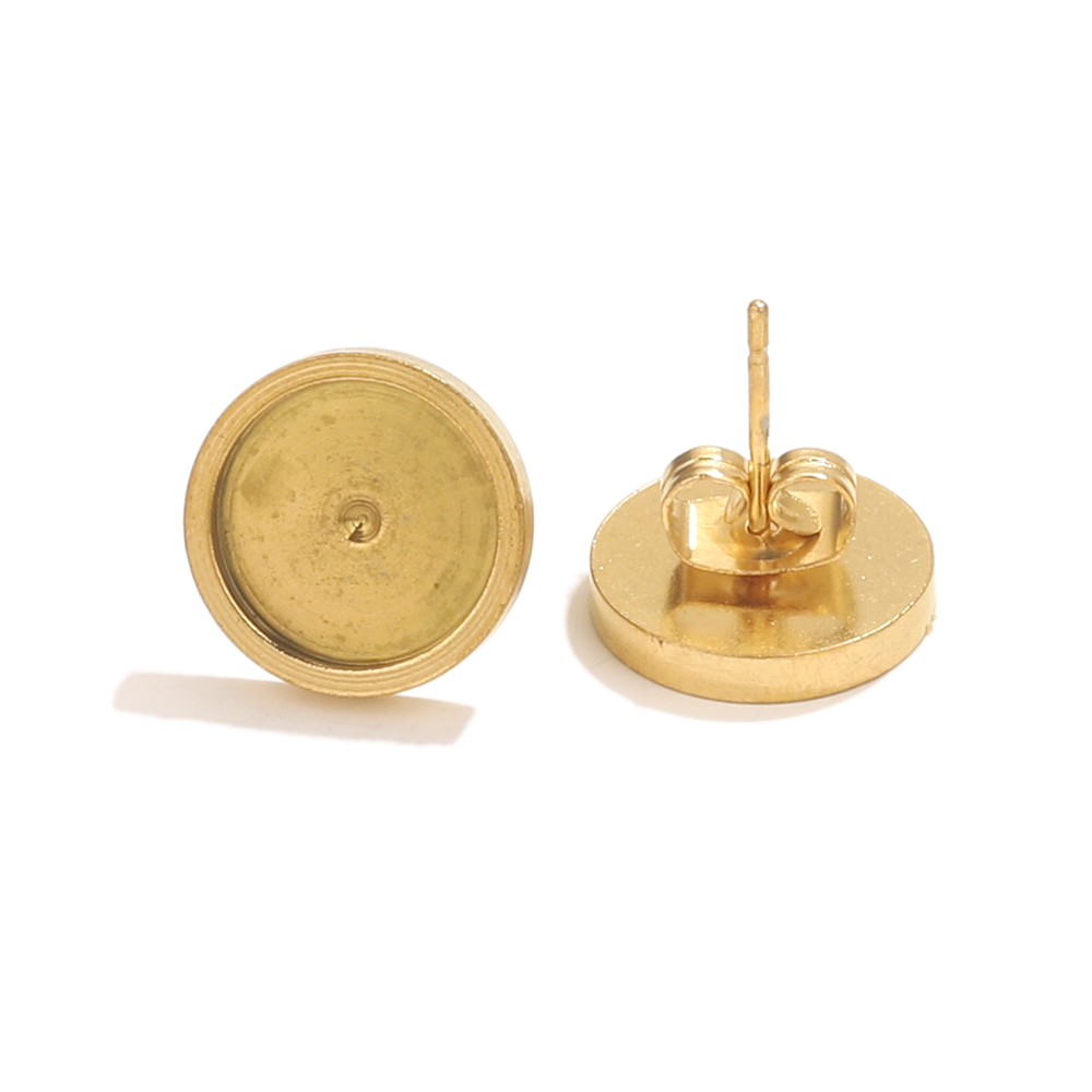10 Uds. De pendientes dorados  - Resin Jewelry Kit reseña y precio
